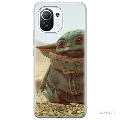 ERT GROUP mobiltelefonfodral för Xiaomi 11 originalt och officiellt licensierat Star Wars mönster Baby Yoda 003 optimalt anpassad till formen på mobiltelefonen, fodral tillverkad av TPU plast 5903537119557