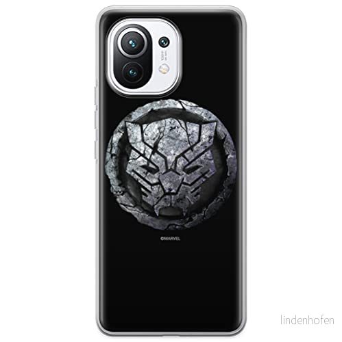 ERT GROUP mobiltelefonfodral för Xiaomi 11 originalt och officiellt licensierat Marvel mönster Black Panther 013 optimalt anpassad till formen på mobiltelefonen, fodral tillverkad av TPU plast 5903537097787