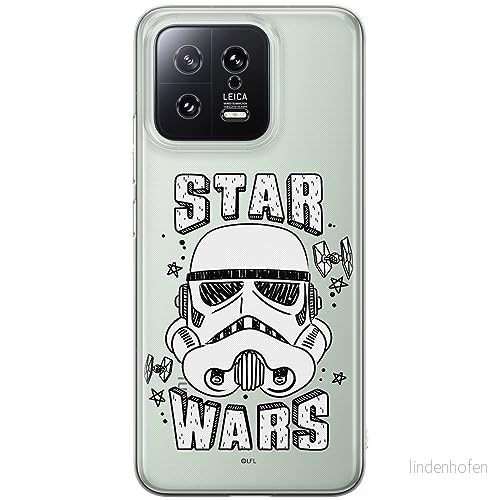 ERT GROUP mobiltelefonfodral för Xiaomi 13 originalt och officiellt licensierat Star Wars mönster Stormtrooper 013 optimalt anpassad till formen på mobiltelefonen, gedeeltelijk transparant 5905511902124