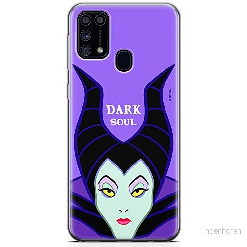 ERT GROUP mobiltelefonfodral för Samsung M31 originalt och officiellt licensierat Disney mönster Maleficent 001 optimalt anpassad till formen på mobiltelefonen, fodral tillverkad av TPU plast 5904805475221