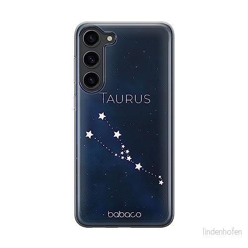 ERT GROUP mobiltelefonfodral för Samsung S23 PLUS originalt och officiellt licensierat Babaco mönster Zodiac Constellation 002 anpassad till formen på mobiltelefonen, fodral tillverkad av TPU plast 5905511445775
