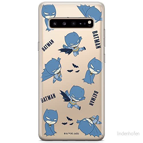 ERT GROUP mobiltelefonfodral för Samsung S10 5G originalt och officiellt licensierat DC mönster Batman 076 optimalt anpassad till formen på mobiltelefonen, gedeeltelijk transparant 5905131506689