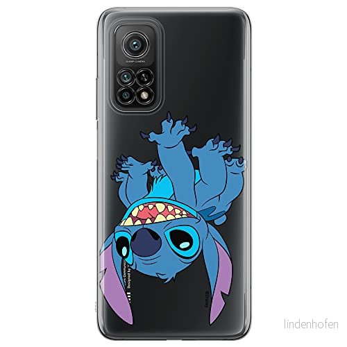ERT GROUP mobiltelefonfodral för Xiaomi REDMI NOTE 9T originalt och officiellt licensierat Disney mönster Stitch 013 optimalt anpassad till formen på mobiltelefonen, gedeeltelijk transparant 5905131205124
