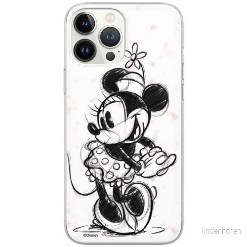 ERT GROUP mobiltelefonfodral för Xiaomi REDMI NOTE 9 originalt och officiellt licensierat Disney mönster Minnie 026 optimalt anpassad till formen på mobiltelefonen, fodral tillverkad av TPU plast 5903040335482