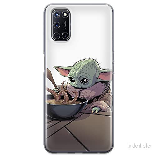 ERT GROUP mobiltelefonfodral för Oppo A92/ A72/ A52 originalt och officiellt licensierat Star Wars mönster Baby Yoda 027 optimalt anpassad till formen på mobiltelefonen, fodral tillverkad av TPU plast 5904805091759