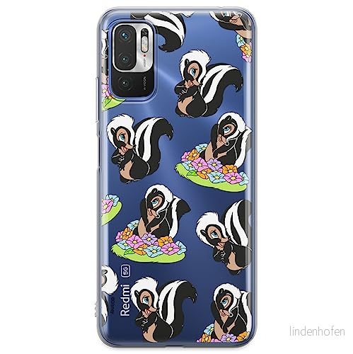 ERT GROUP mobiltelefonfodral för Xiaomi REDMI NOTE 10 5G / POCO M3 PRO originalt och officiellt licensierat Disney mönster Pepe Le Pew 003, gedeeltelijk transparant 5905131817273