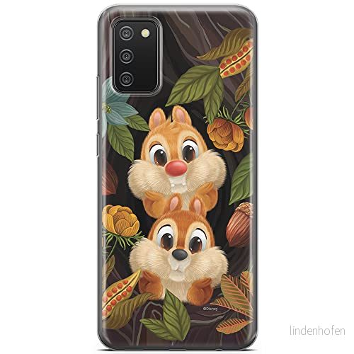 ERT GROUP mobiltelefonfodral för Samsung A02S originalt och officiellt licensierat Disney mönster Chip & Dale 002 optimalt anpassad till formen på mobiltelefonen, fodral tillverkad av TPU plast 5903040233481