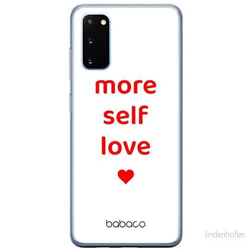 ERT GROUP mobiltelefonfodral för Samsung S20 FE / 5G originalt och officiellt licensierat Babaco mönster More self love 001, fodral tillverkad av TPU plast 5903932914672