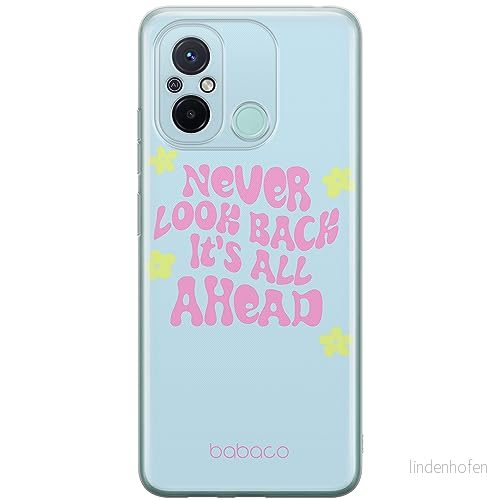 ERT GROUP mobiltelefonfodral för Xiaomi REDMI 12C/ 11A originalt och officiellt licensierat Babaco mönster Never look back 005, fodral tillverkad av TPU plast 5905511845513