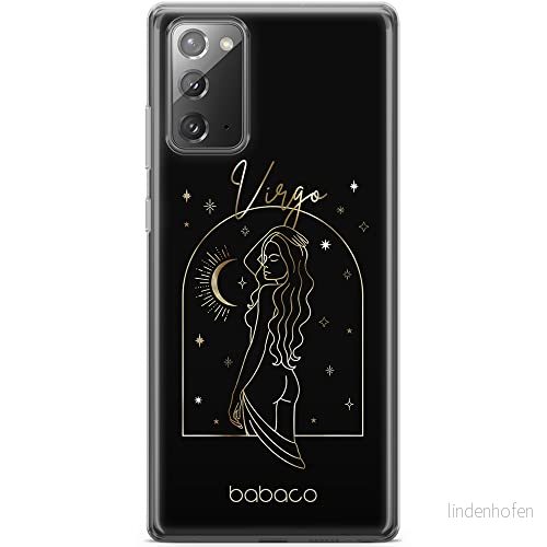 ERT GROUP mobiltelefonfodral för Samsung GALAXY NOTE 20 originalt och officiellt licensierat Babaco mönster Zodiac Woman 006 anpassad till formen på mobiltelefonen, fodral tillverkad av TPU plast 5903932229622