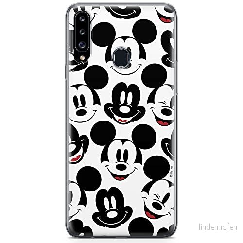 ERT GROUP mobiltelefonfodral för Samsung A20S originalt och officiellt licensierat Disney mönster Mickey 018 optimalt anpassad till formen på mobiltelefonen, fodral tillverkad av TPU plast 5904805435676