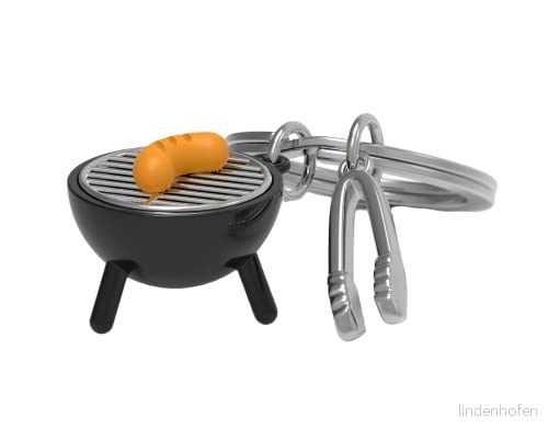 METALMORPHOSE BBQ nyckelring MTM142 01, svart, Taille unique, Modern 5404006052387