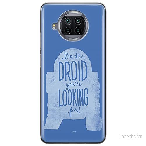 ERT GROUP mobiltelefonfodral för Xiaomi MI 10T LITE/REDMI NOTE 9 PRO 5G originalt och officiellt licensierat Star Wars mönster R2D2 006, fodral tillverkad av TPU plast 5903537158587
