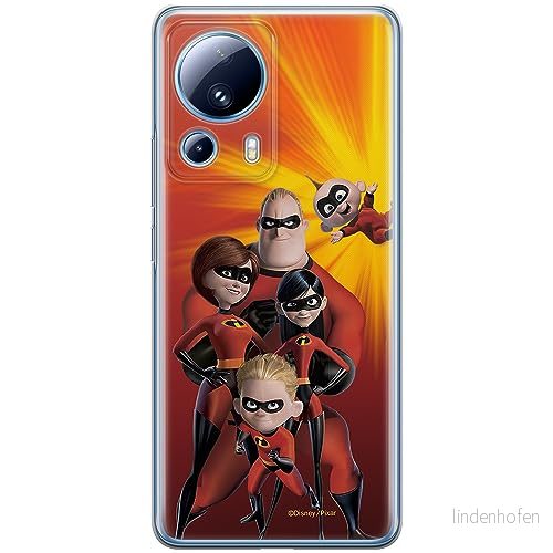 ERT GROUP mobiltelefonfodral för Xiaomi 13 LITE/CIVI 2 originalt och officiellt licensierat Disney mönster Incredibles 001 anpassad till formen på mobiltelefonen, fodral tillverkad av TPU plast 5905511933807