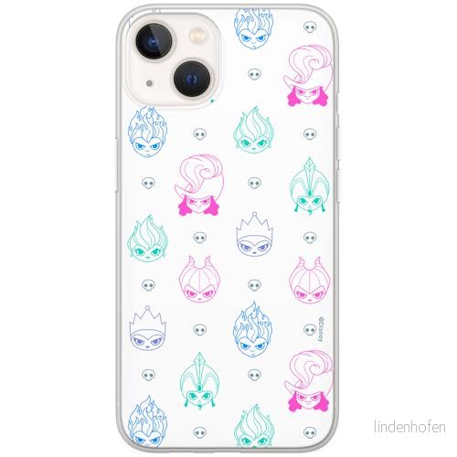 ERT GROUP mobiltelefonfodral för Iphone 13 MINI originalt och officiellt licensierat Disney mönster Villains 006 optimalt anpassad till formen på mobiltelefonen, fodral tillverkad av TPU plast 5905131383150