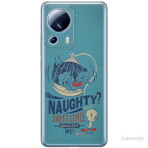 ERT GROUP mobiltelefonfodral för Xiaomi 13 LITE/CIVI 2 originalt och officiellt licensierat Looney Tunes mönster Sylvester & Tweety 001, fodral tillverkad av TPU plast 5905511933098