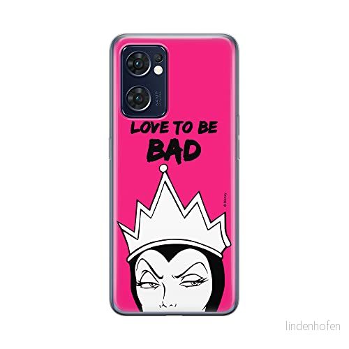 ERT GROUP mobiltelefonfodral för Oppo RENO 7 5G originalt och officiellt licensierat Disney mönster The Evil Queen 001 optimalt anpassad till formen på mobiltelefonen, fodral tillverkad av TPU plast 5905511303501