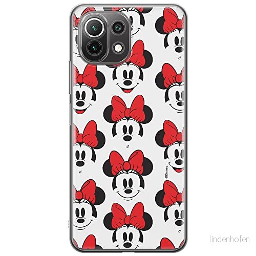 ERT GROUP mobiltelefonfodral för Xiaomi 11 LITE 4G/5G originalt och officiellt licensierat Disney mönster Minnie 058, fodral tillverkad av TPU plast 5903932699128