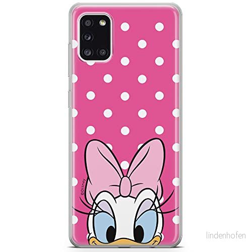 ERT GROUP mobiltelefonfodral för Samsung A31 originalt och officiellt licensierat Disney mönster Daisy 001 optimalt anpassad till formen på mobiltelefonen, fodral tillverkad av TPU plast 5903040212141