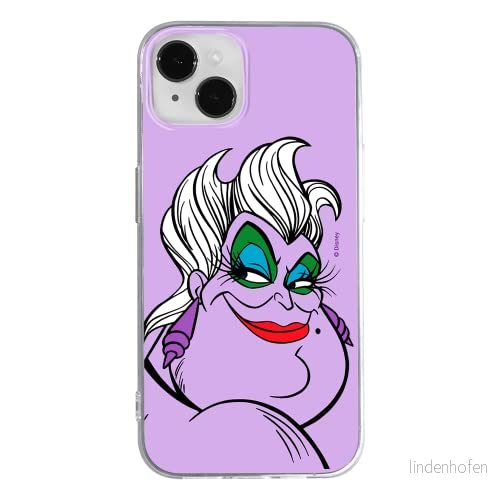 ERT GROUP mobiltelefonfodral för Apple Iphone 14 PLUS originalt och officiellt licensierat Disney mönster Ursula 001 optimalt anpassad till formen på mobiltelefonen, fodral tillverkad av TPU plast 5905131894304