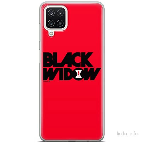 ERT GROUP mobiltelefonfodral för Samsung A12 / M12 originalt och officiellt licensierat Marvel mönster Black Widow 010 optimalt anpassad till formen på mobiltelefonen, fodral tillverkad av TPU plast 5903040092965