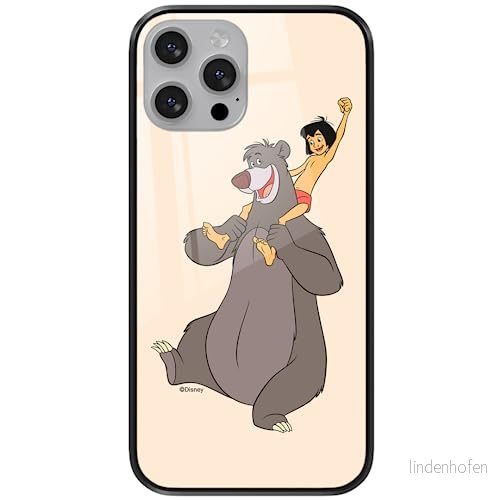 ERT GROUP mobiltelefonfodral för Apple Iphone 13 PRO originalt och officiellt licensierat Disney mönster Jungle Book 002 tillverkad av härdat glas, skyddsfodral 5905131198808