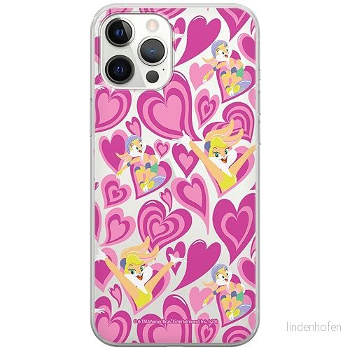 ERT GROUP mobiltelefonfodral för Iphone 12 PRO MAX originalt och officiellt licensierat Looney Tunes mönster Lola 010 optimalt anpassad till formen på mobiltelefonen, gedeeltelijk transparant 5905795073824