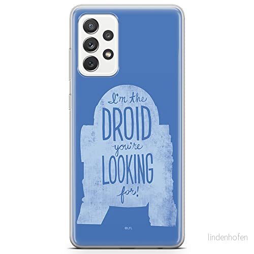ERT GROUP mobiltelefonfodral för Samsung A72 5G originalt och officiellt licensierat Star Wars mönster R2D2 006 optimalt anpassad till formen på mobiltelefonen, fodral tillverkad av TPU plast 5903040080412