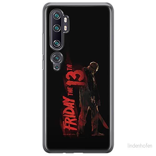 ERT GROUP mobiltelefonfodral för Xiaomi MI NOTE 10 / PRO originalt och officiellt licensierat Horror mönster Friday the 13th 011, fodral tillverkad av TPU plast 5905511105730