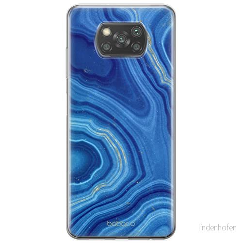 ERT GROUP mobiltelefonfodral för Xiaomi POCOPHONE X3 originalt och officiellt licensierat Babaco mönster Marble 004 optimalt anpassad till formen på mobiltelefonen, fodral tillverkad av TPU plast 5903537126401