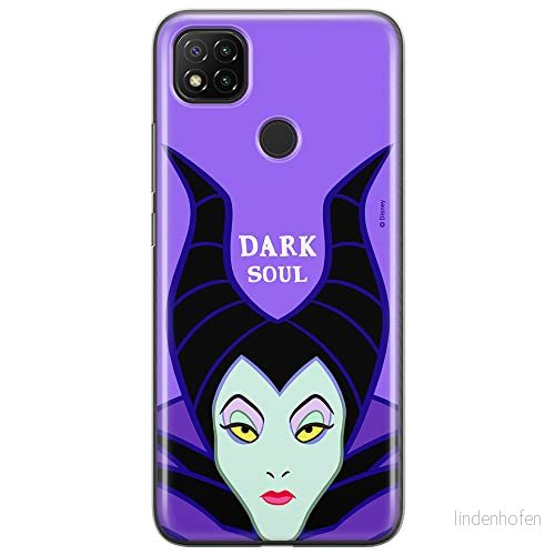 ERT GROUP mobiltelefonfodral för Xiaomi REDMI 9C originalt och officiellt licensierat Disney mönster Maleficent 001 optimalt anpassad till formen på mobiltelefonen, fodral tillverkad av TPU plast 5903040273685