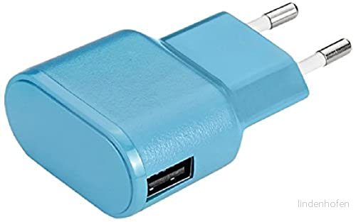 aiino Wall Charger USB strömförsörjning laddare uttag 1 port A blå 8050444842287