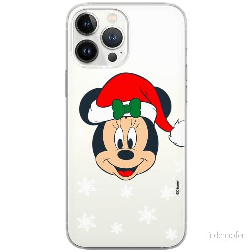 ERT GROUP mobiltelefonfodral för Samsung S10 originalt och officiellt licensierat Disney mönster Minnie 061 Vit optimalt anpassad till formen på mobiltelefonen, gedeeltelijk transparant 5903932063547