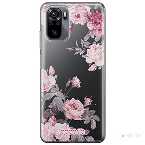 ERT GROUP mobiltelefonfodral för Xiaomi REDMI NOTE 10/ 10S originalt och officiellt licensierat Babaco mönster Flowers 055 optimalt anpassad till formen på mobiltelefonen, gedeeltelijk transparant 5905131357328
