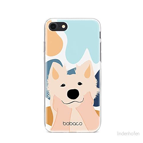 ERT GROUP mobiltelefonfodral för Iphone 7/8/ SE 2/ 3 originalt och officiellt licensierat Babaco mönster Dogs 009 optimalt anpassad till formen på mobiltelefonen, fodral tillverkad av TPU plast 5905131045102