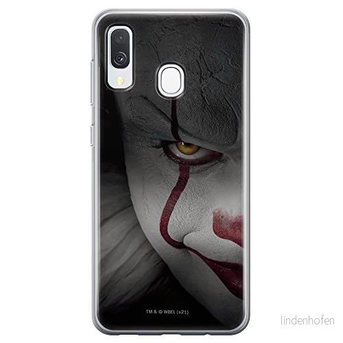 ERT GROUP mobiltelefonfodral för Samsung A40 originalt och officiellt licensierat Horror mönster It 001 optimalt anpassad till formen på mobiltelefonen, fodral tillverkad av TPU plast 5905131945815