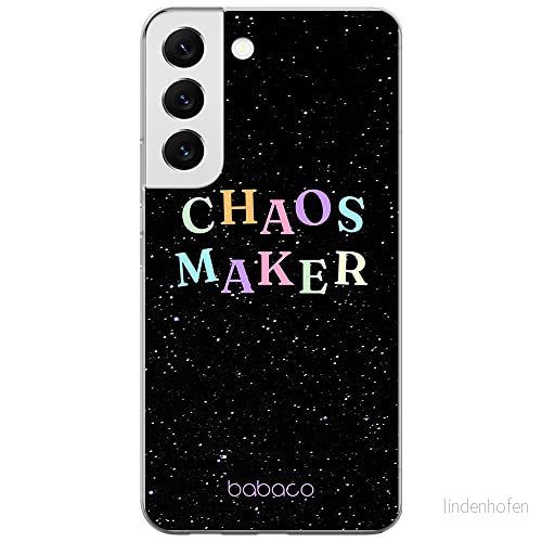 ERT GROUP mobiltelefonfodral för Samsung S22 originalt och officiellt licensierat Babaco mönster Chaos maker 002 optimalt anpassad till formen på mobiltelefonen, fodral tillverkad av TPU plast 5904805308444