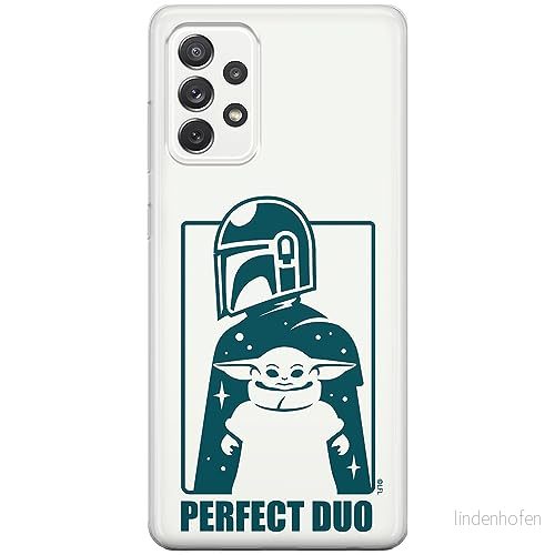ERT GROUP mobiltelefonfodral för Samsung A33 5G originalt och officiellt licensierat Star Wars mönster Baby Yoda 034 optimalt anpassad till formen på mobiltelefonen, fodral tillverkad av TPU plast 5905511760120