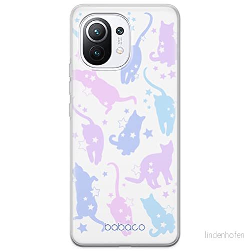 ERT GROUP mobiltelefonfodral för Xiaomi 11 originalt och officiellt licensierat Babaco mönster Cats 016 optimalt anpassad till formen på mobiltelefonen, fodral tillverkad av TPU plast 5905131099792
