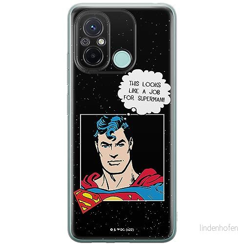 ERT GROUP mobiltelefonfodral för Xiaomi REDMI 12C/ 11A originalt och officiellt licensierat DC mönster Superman 037 anpassad till formen på mobiltelefonen, fodral tillverkad av TPU plast 5905511850838