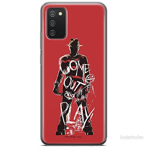 ERT GROUP mobiltelefonfodral för Samsung A02S originalt och officiellt licensierat Horror mönster Nightmare of Elm Street 006 anpassad till formen på mobiltelefonen, fodral tillverkad av TPU plast 5905511084233