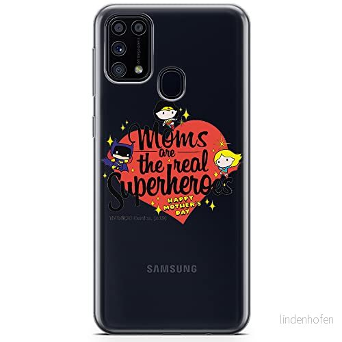 ERT GROUP mobiltelefonfodral för Samsung M31 originalt och officiellt licensierat DC mönster Super Girls 005 optimalt anpassad till formen på mobiltelefonen, gedeeltelijk transparant 5904805478307