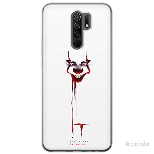 ERT GROUP mobiltelefonfodral för Xiaomi REDMI 9 originalt och officiellt licensierat Horror mönster It 024 optimalt anpassad till formen på mobiltelefonen, fodral tillverkad av TPU plast 5905511008840