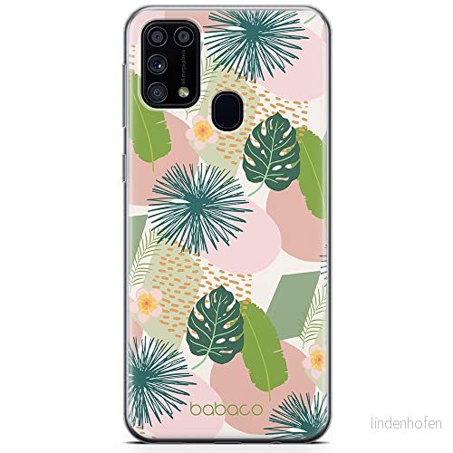 ERT GROUP mobiltelefonfodral för Samsung M31 originalt och officiellt licensierat Babaco mönster Plants 012 optimalt anpassad till formen på mobiltelefonen, fodral tillverkad av TPU plast 5903932579574