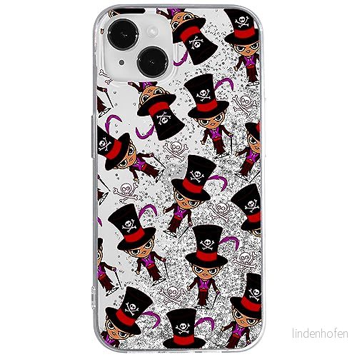 ERT GROUP mobiltelefonfodral för Apple Iphone 14 PLUS originalt och officiellt licensierat Disney mönster Dr. Facilier 002 optimalt anpassad till formen på mobiltelefonen, med glitter overflow effekt 5905511590154