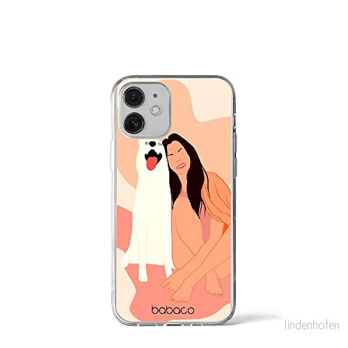 ERT GROUP mobiltelefonfodral för Iphone 12 Mini originalt och officiellt licensierat Babaco mönster Dogs 005 optimalt anpassad till formen på mobiltelefonen, fodral tillverkad av TPU plast 5905131022707