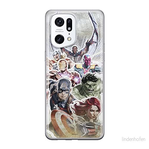 ERT GROUP mobiltelefonfodral för Oppo FIND X5 PRO originalt och officiellt licensierat Marvel mönster Avengers 010 optimalt anpassad till formen på mobiltelefonen, fodral tillverkad av TPU plast 5905511398248