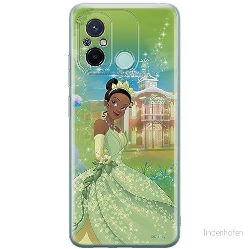 ERT GROUP mobiltelefonfodral för Xiaomi REDMI 12C/ 11A originalt och officiellt licensierat Disney mönster Tiana 001 anpassad till formen på mobiltelefonen, fodral tillverkad av TPU plast 5905511856397