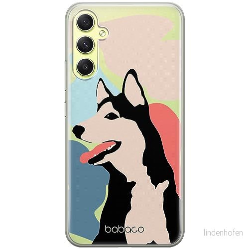 ERT GROUP mobiltelefonfodral för Samsung A34 5G originalt och officiellt licensierat Babaco mönster Dogs 001 optimalt anpassad till formen på mobiltelefonen, gedeeltelijk transparant 5905511783945
