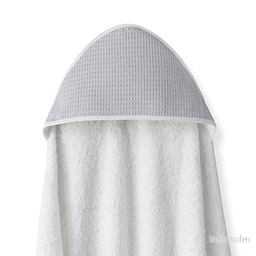 Bath coat "DELANTAL" Vit och grå Bibo 8435690617337